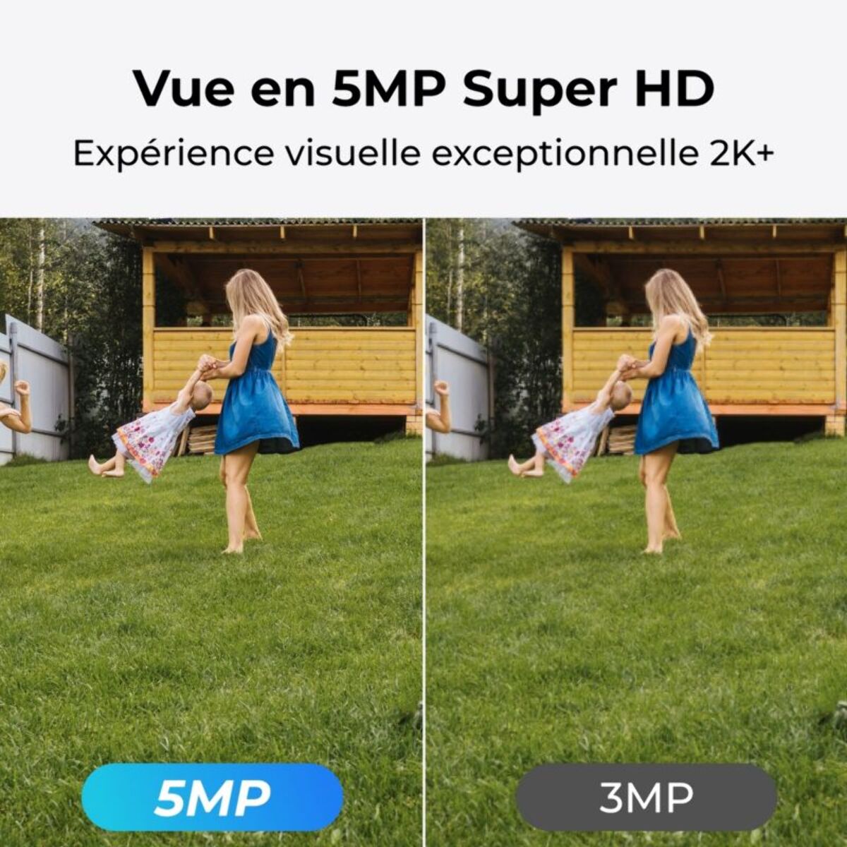 Sonnette connectée REOLINK D340W Noir