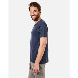 Camiseta Manga Corta Azul Marino - Vada