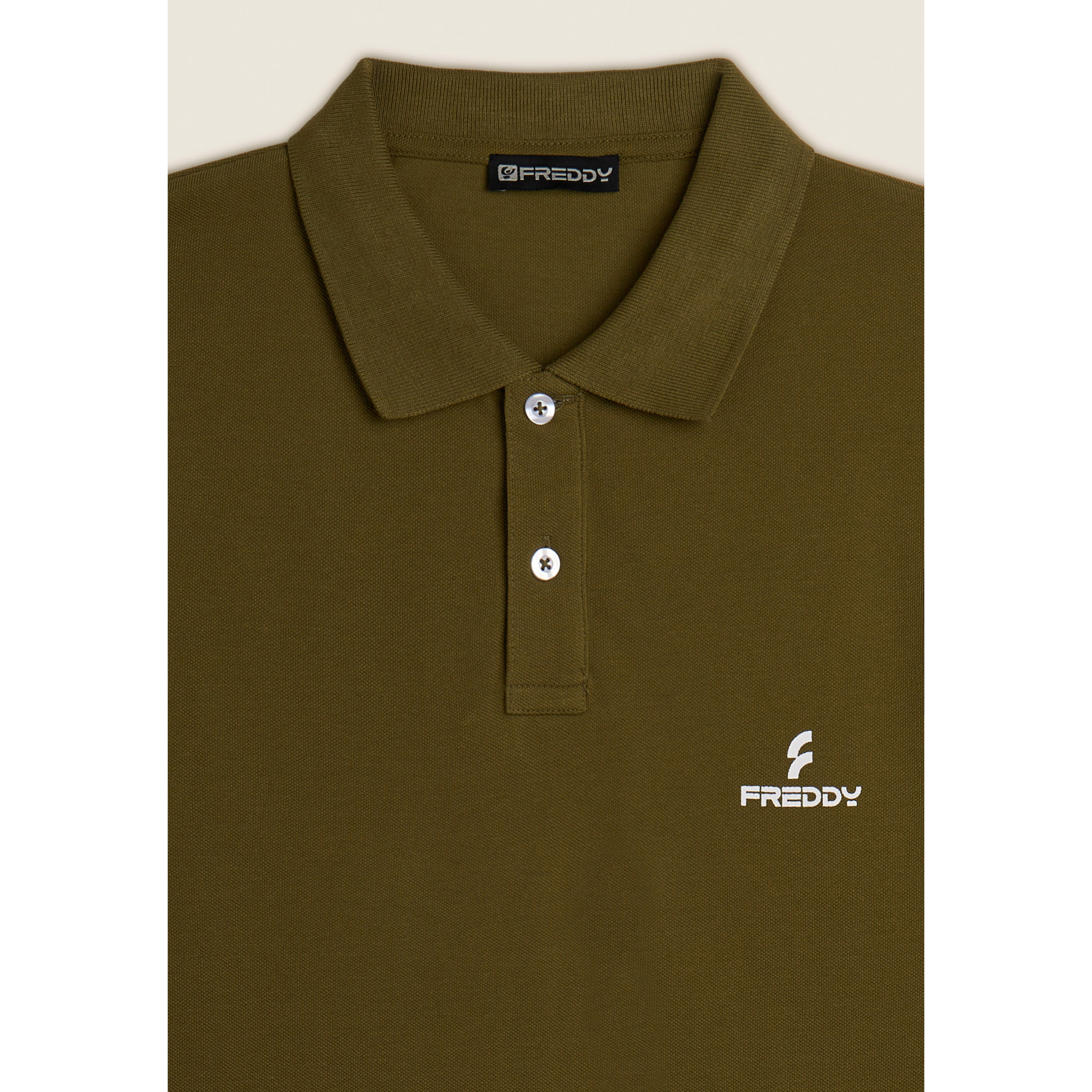 Polo Uomo in Piquet di Cotone 100% con Logo