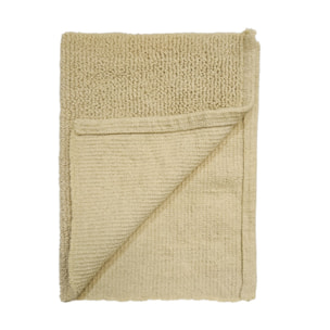 Tapis de salle de bain rectangulaire 40 x 60 cm en coton - WILLOW