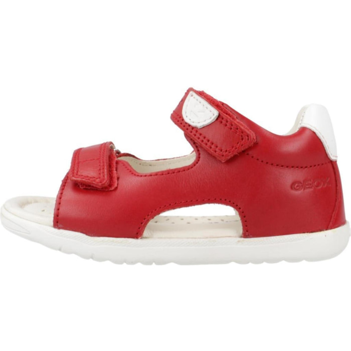 Sandalias Niño de la marca GEOX  modelo B SANDAL MACCHIA BOY ROJO
