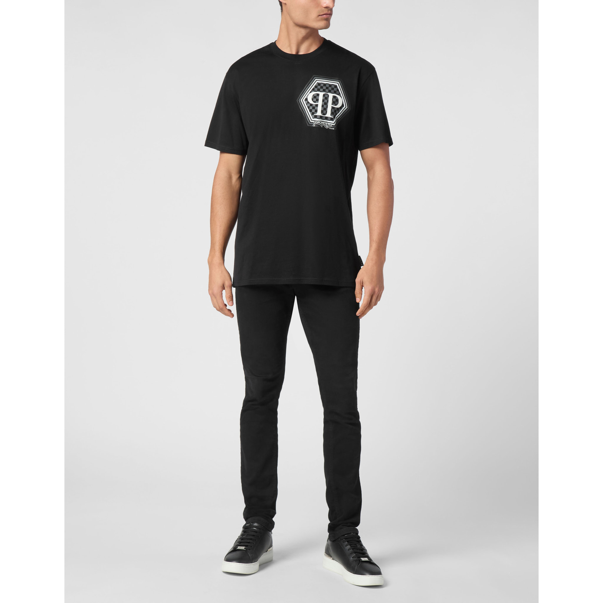 PHILIPP PLEIN Maglietta a girocollo HEXAGON