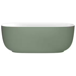 Baignoire îlot 170 x 80 cm Bastille Laque satinée Kaki