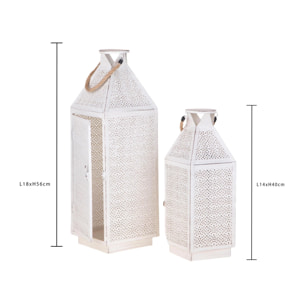 Lanterna Metallo - Pezzi 1 - 18xH56x18cm - Bianchi Dino SpA