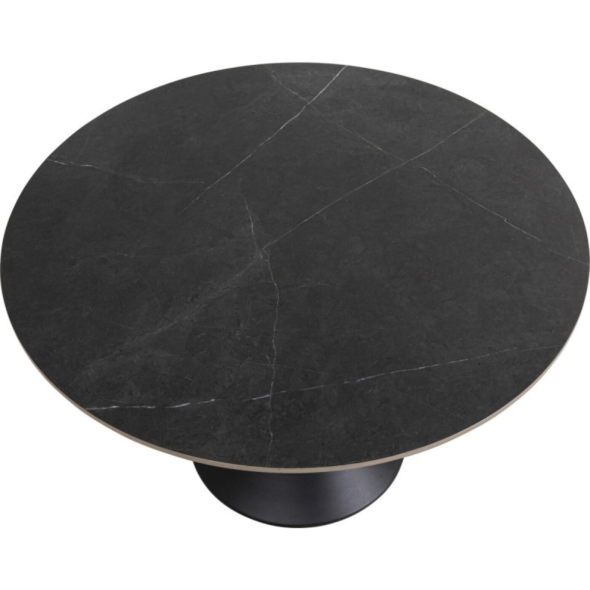Table de jardin Grande Possibilita noire et grès Kare Design