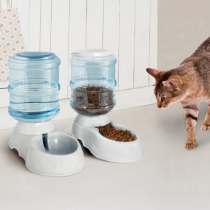 Distributeurs 2 en 1 pour animaux