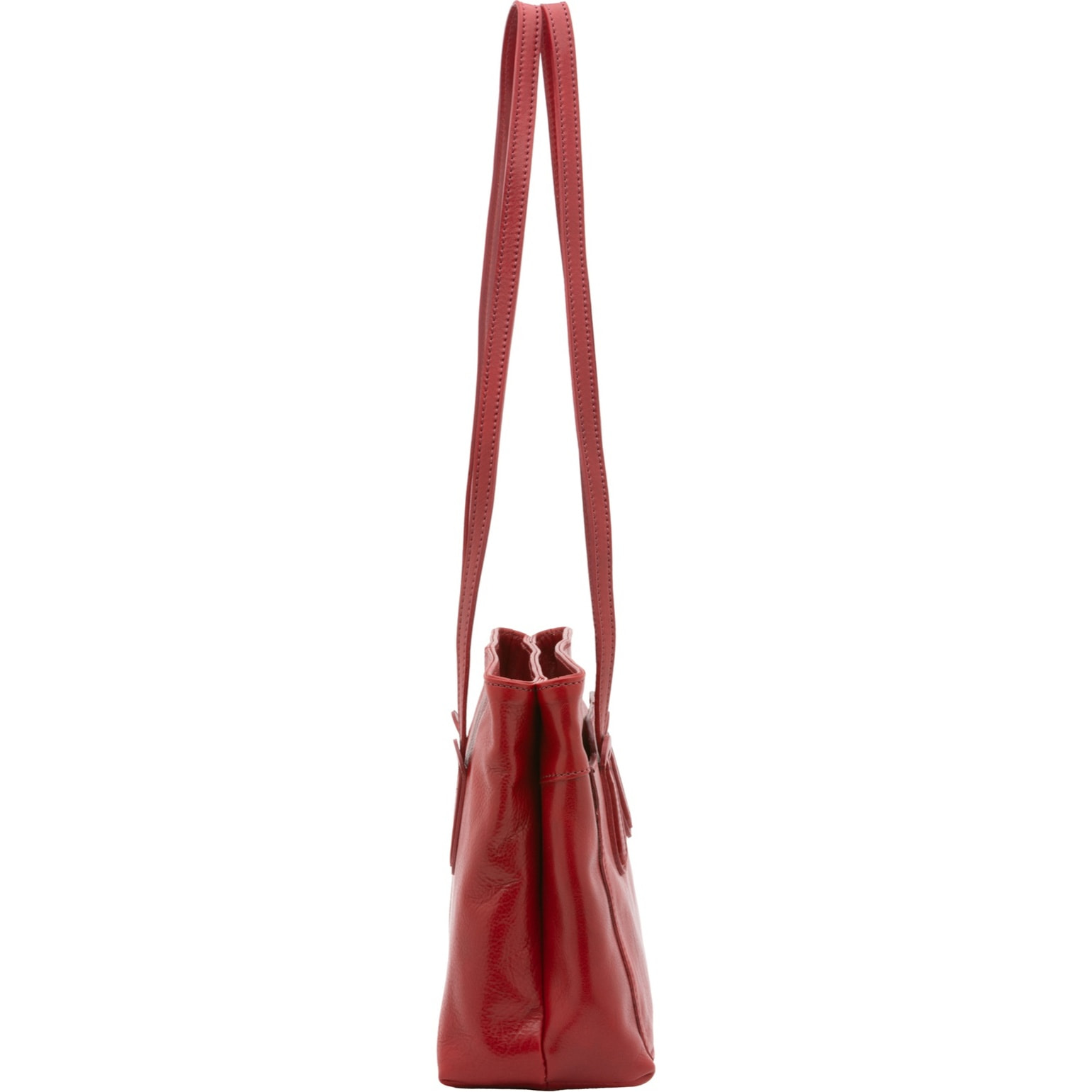 Borsa a spalla da donna - Modello False - Vera pelle - 23.0 x 30.0 x 12.0 cm