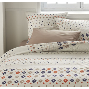Parure Housse De Couette 100% coton 51fils Togo Etherea