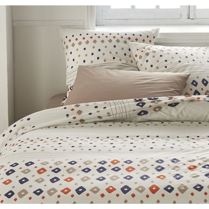 Parure Housse De Couette 100% coton 51fils Togo Etherea