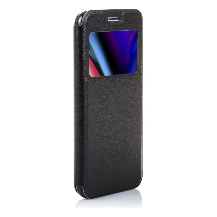 FUNDA LIBRO CON VENTANA CIERRE MAGNÉTICO IPHONE 7/ IPHONE 8