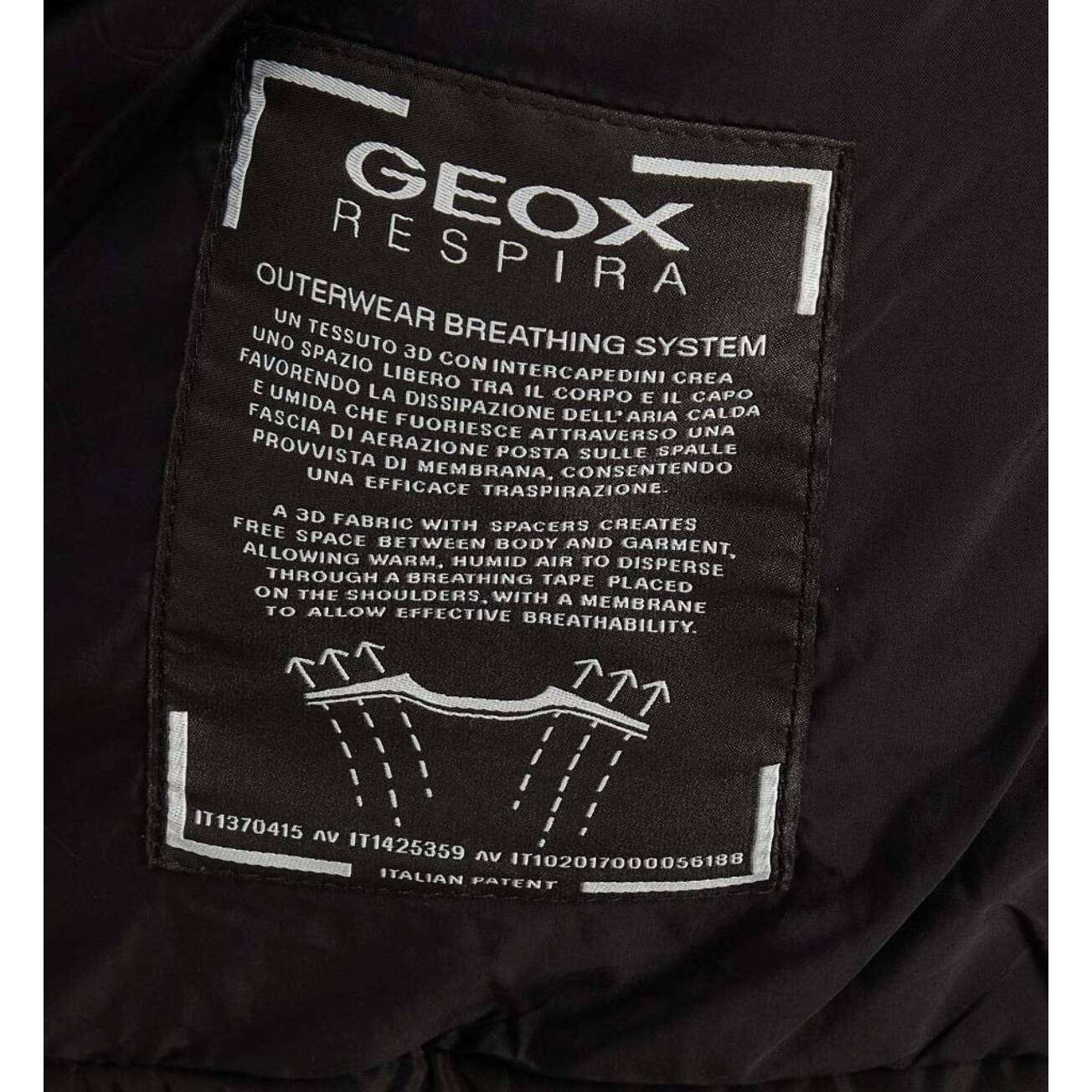 Chaqueta Mujer de la marca GEOX  modelo W RAWELLE BOMBER NEGRO