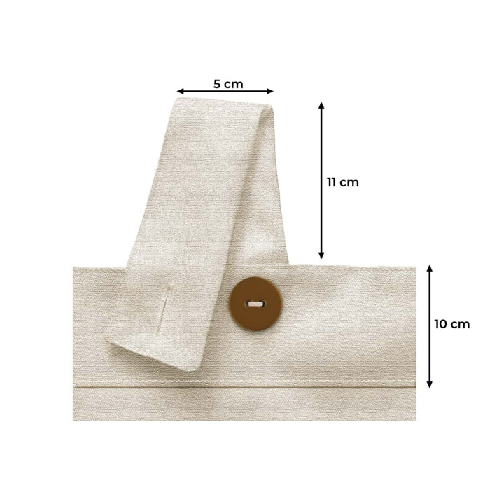Tenda Gazebo Per Esterno Passanti Con Bottoni Modello Springfield