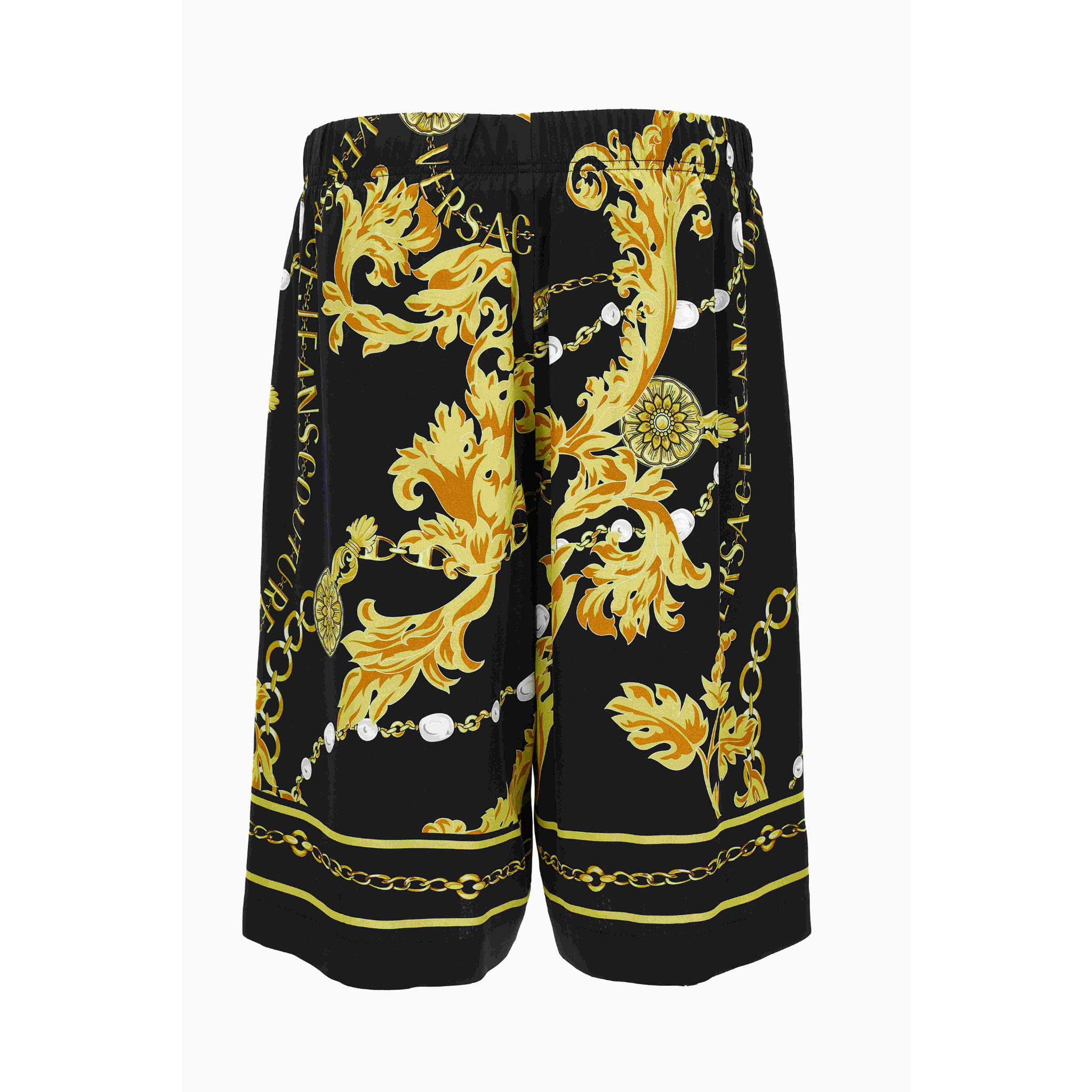 Versace Jeans Couture Pantaloncini da pista stampati Barocco di Versace Jeans Couture