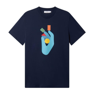 T-SHIRT BLU CONBIPEL