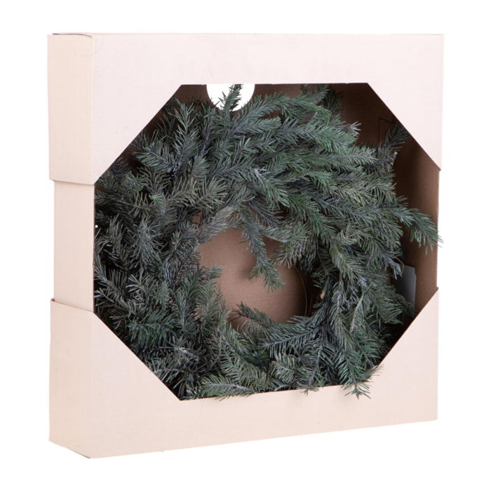 Corona natalizia - Pezzi 1 - 40xH5x40cm - Bianchi Dino SpA