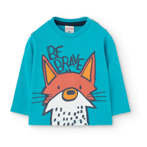 Camiseta punto básica de bebé niño -BCI