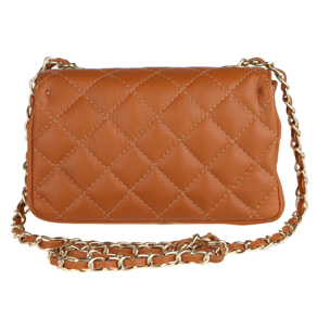 Chicca Borse Borsetta Clutch Cuoio