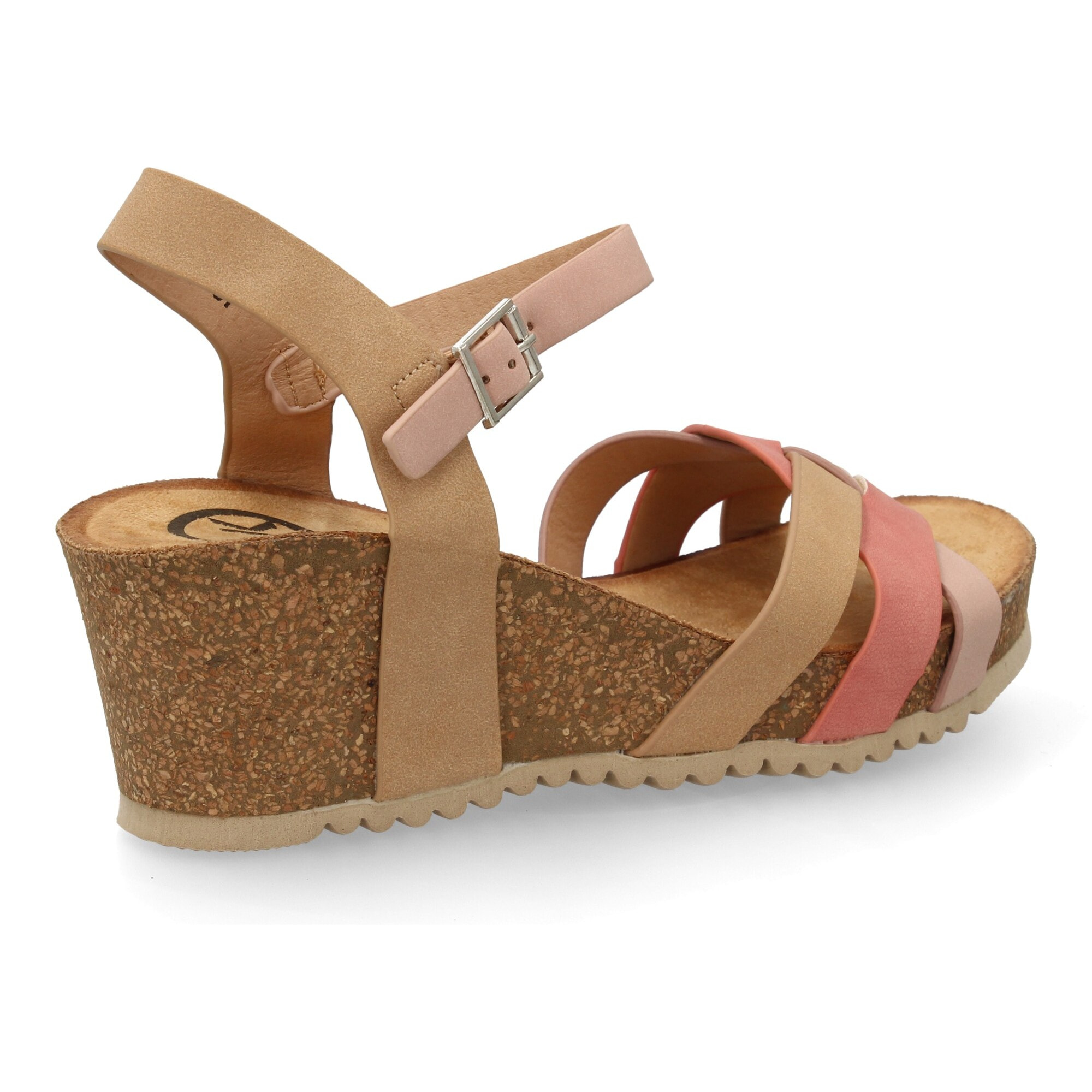 Sandalia cuña bio mujer cómoda verano