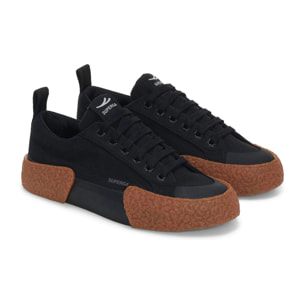 Superga - Sneakers Uomo Donna Nero - 2660 Stripe Big Bumpers