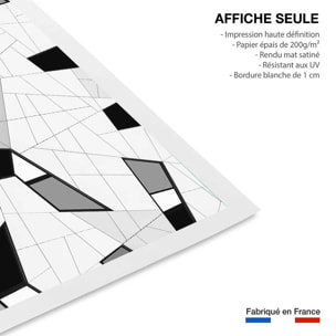 Affiche design detail puzzle Affiche seule