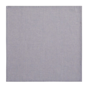 Serviette unie en lin, CHAMBRAY, Violet Lilas