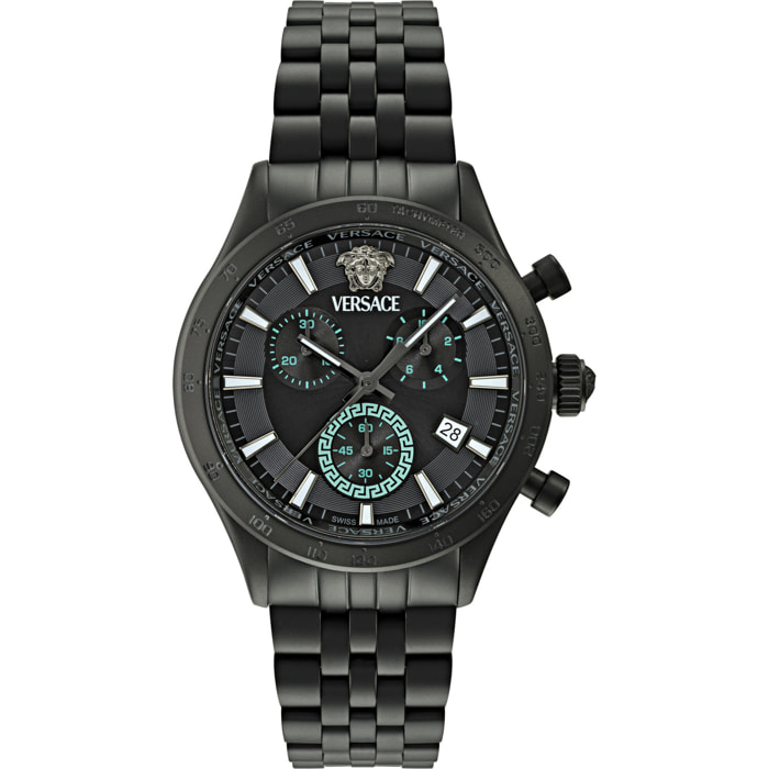 Versace Reloj Cronógrafo De Cuarzo Hell.chr Petite Spec. (Wc-Cfa)