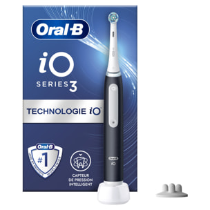 Oral-B iO 3S - Noire - Brosse À Dents Électrique