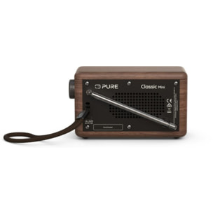 Radio DAB PURE Classic Mini Coffee Black/Walnt