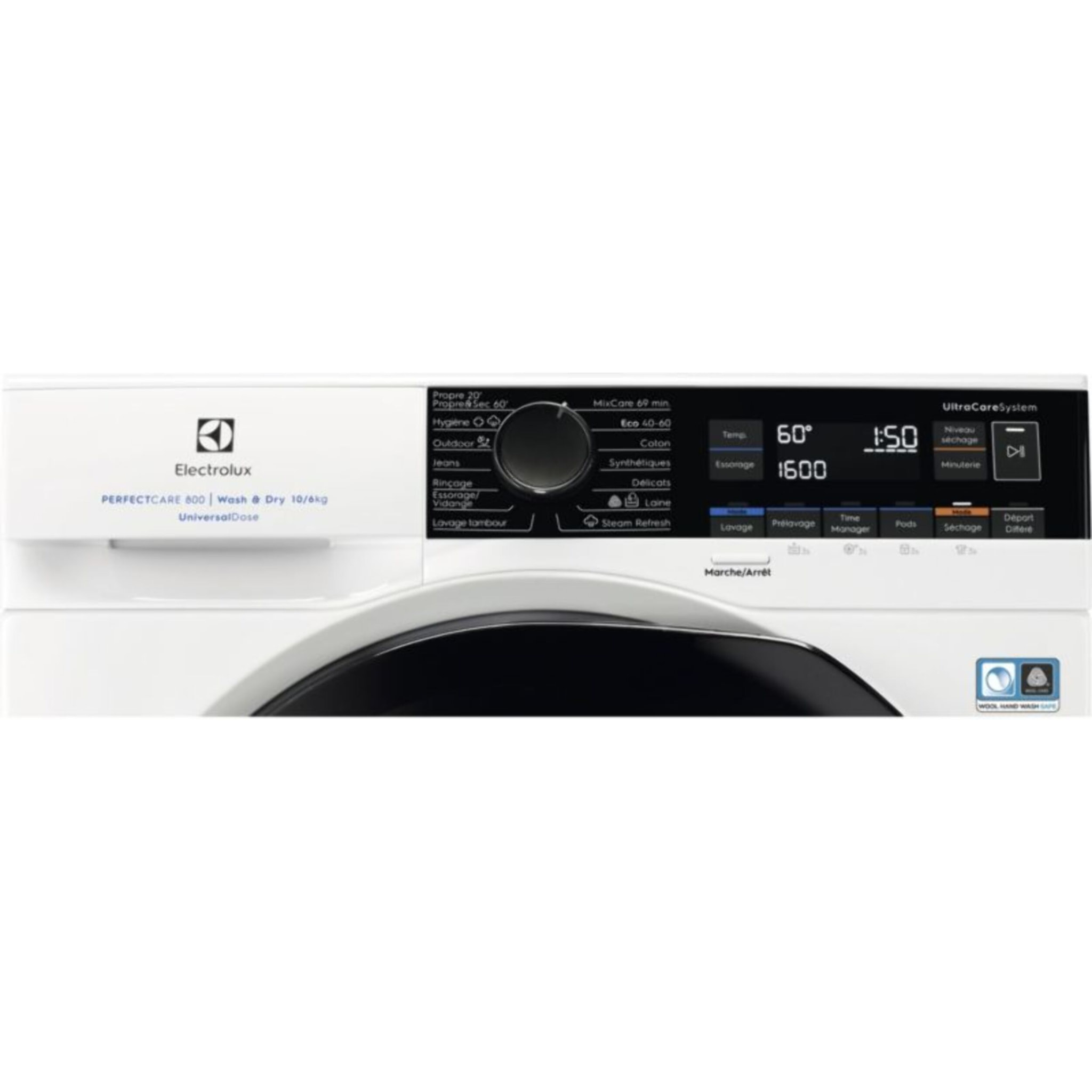 Lave linge séchant hublot ELECTROLUX EW8W2168WV