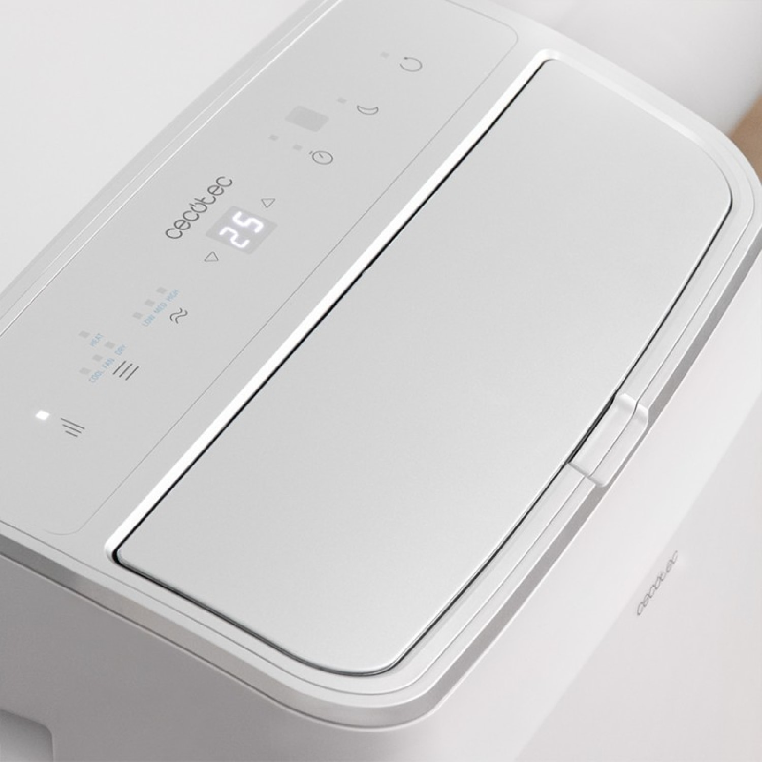 Cecotec Climatiseur portatif ForceClima 12800 Soundless Heating Connected