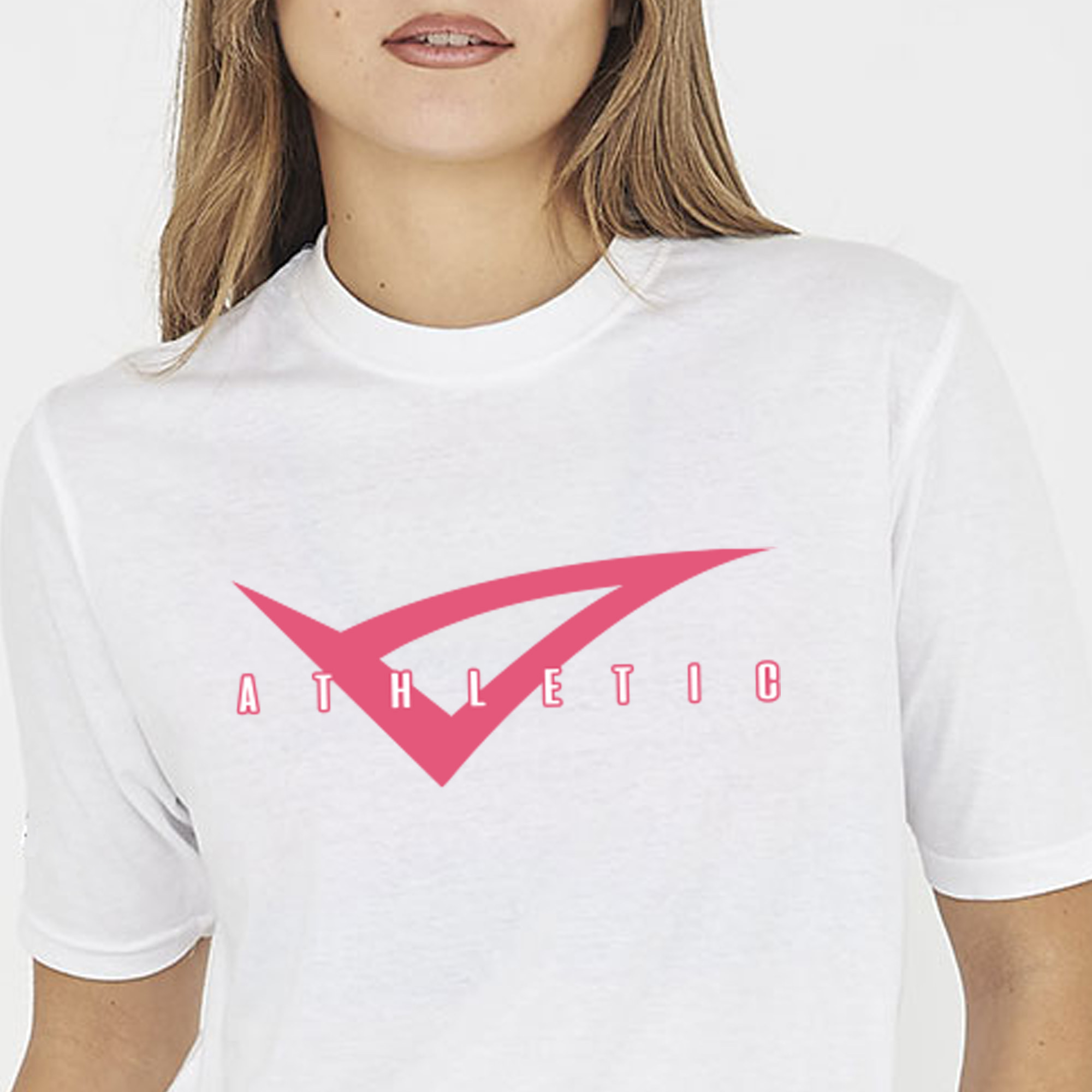 T-shirt in cotone da donna MOVE bianca