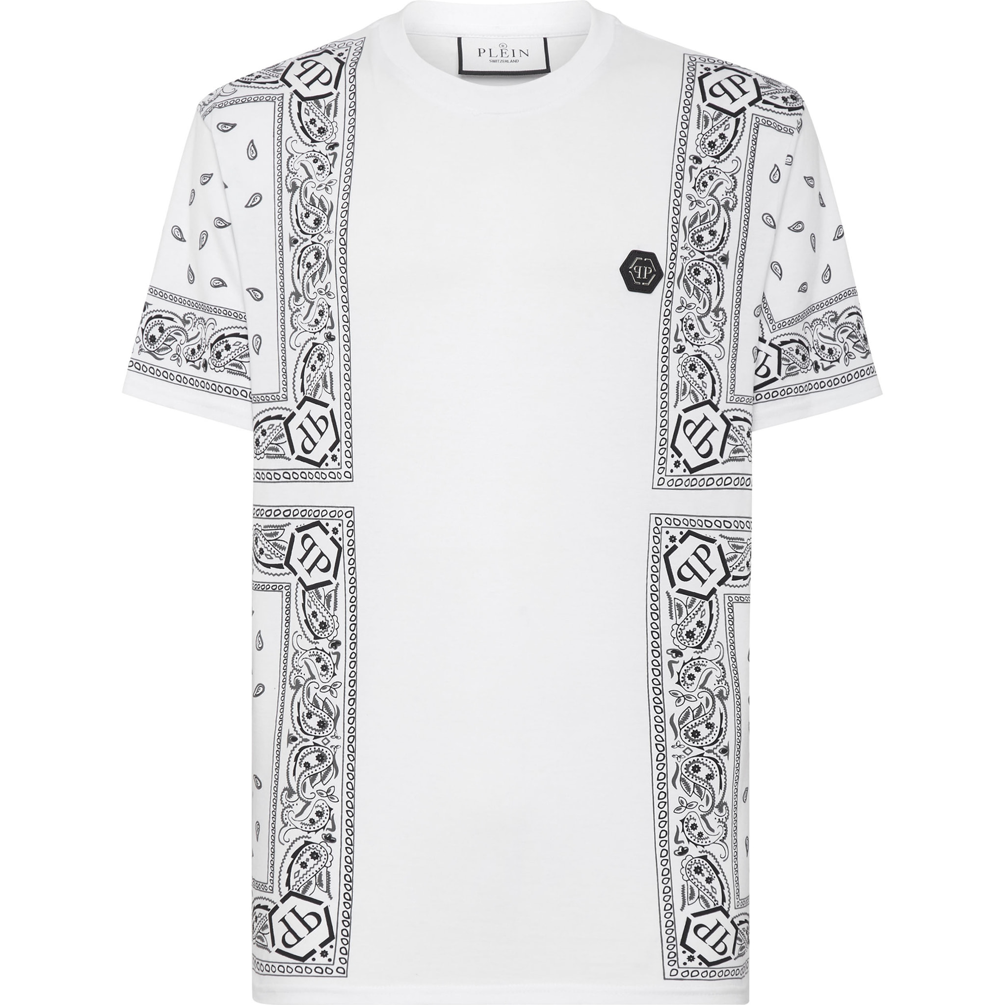 PHILIPP PLEIN T-Shirt Round Neck PAISLEY