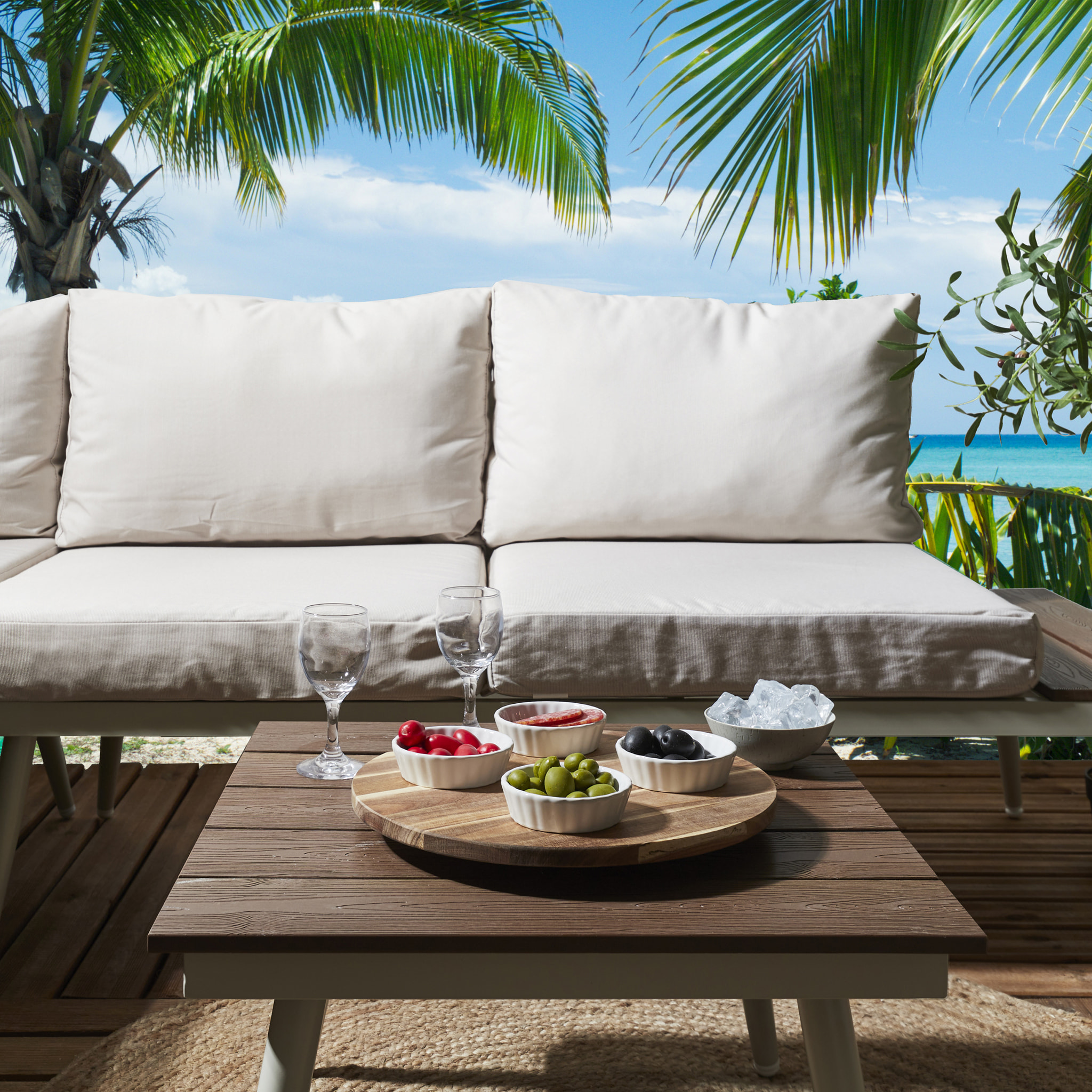 Plateau Tournant Acacia 35cm