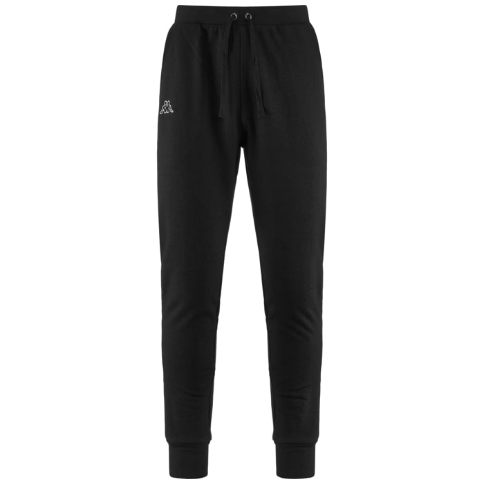 Kappa - Pantaloni Uomo Nero - Logo Korpo Zanty