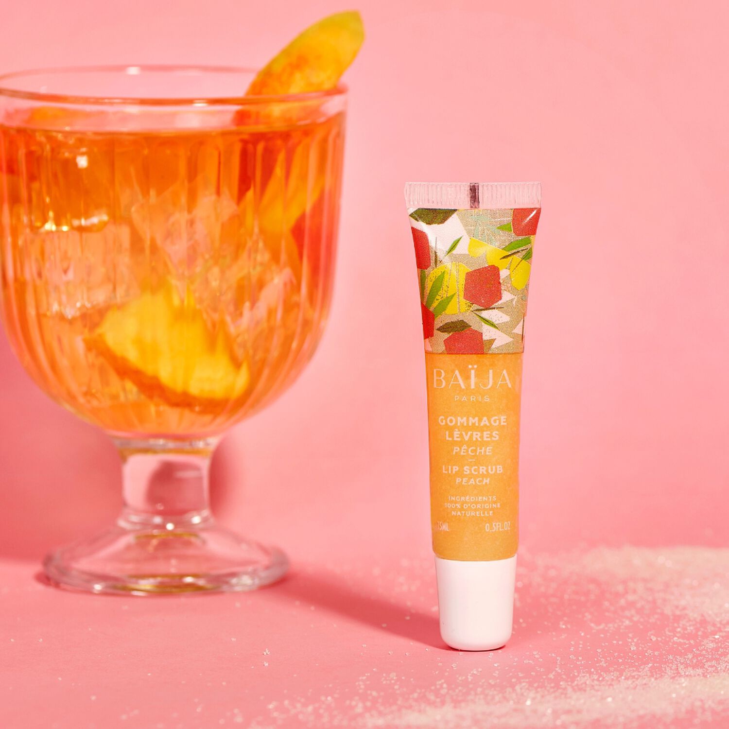 Exfoliant Lèvres - Pêche 15 ml