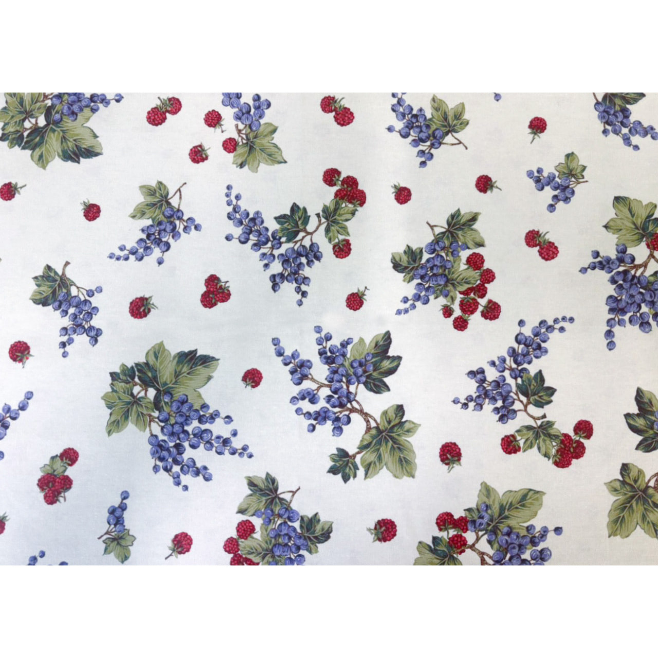 Tovaglia 100% Cotone Made in Italy per Cucina e Tavola Pratica Uso Quotidiano Disegno Frutti di Bosco RP