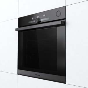 Four encastrable fonction vapeur HISENSE O634PG - Pyrolyse - Chaleur tournante - Vapeur - Porte froide - Rails télescopiques