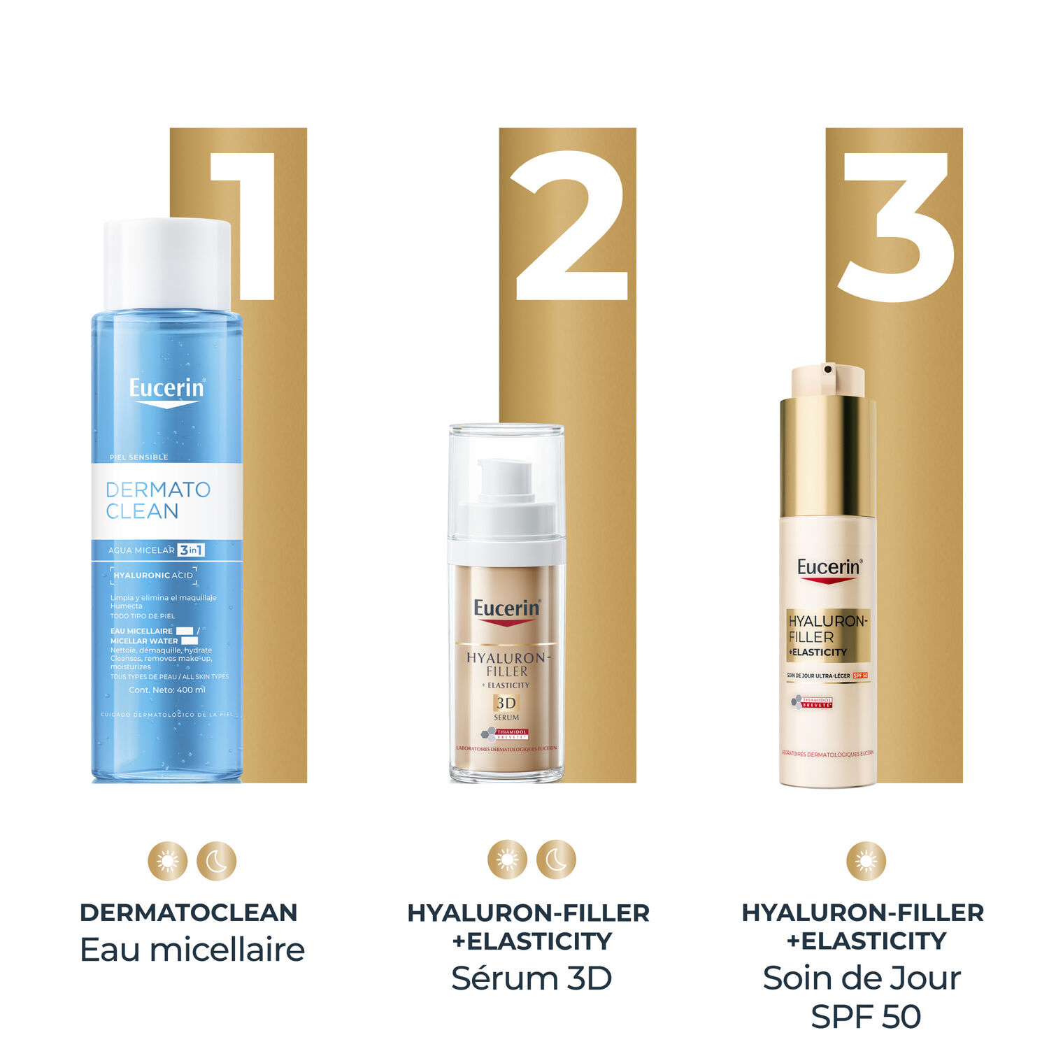 Hyaluron-Filler + Elasticity SPF50  - Soin de Jour Ultra-Léger 50ml