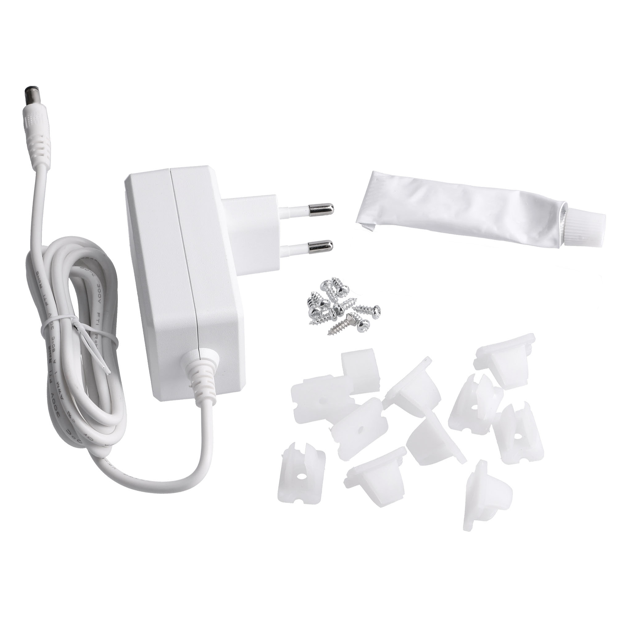 Forlight Tira LED Flexi Slim 24W Verde IP65 ON-OFF para Interior para Cocina, Dormitorio, Pasillo, Oficina