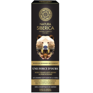 Une Force d'Ours - Soin Visage Anti-Ride Homme Super Intensif 50ml