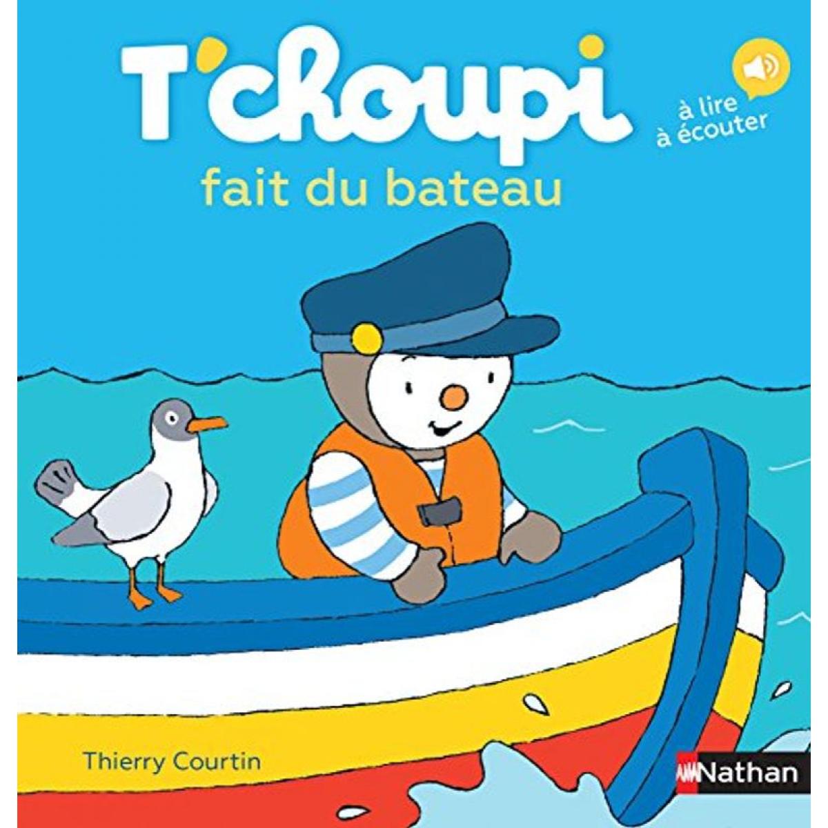 Livre d'occasion - Courtin, Thierry | T'choupi fait du bateau - Dès 2 ...