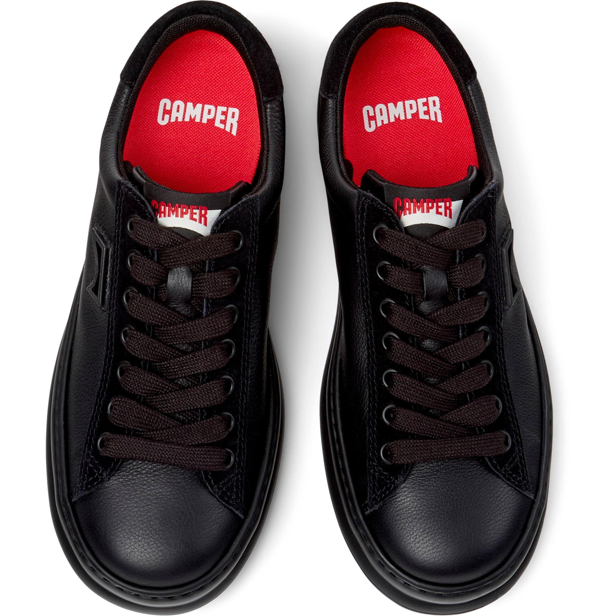 Zapatillas - CAMPER Runner Four - Negro - Cuero liso