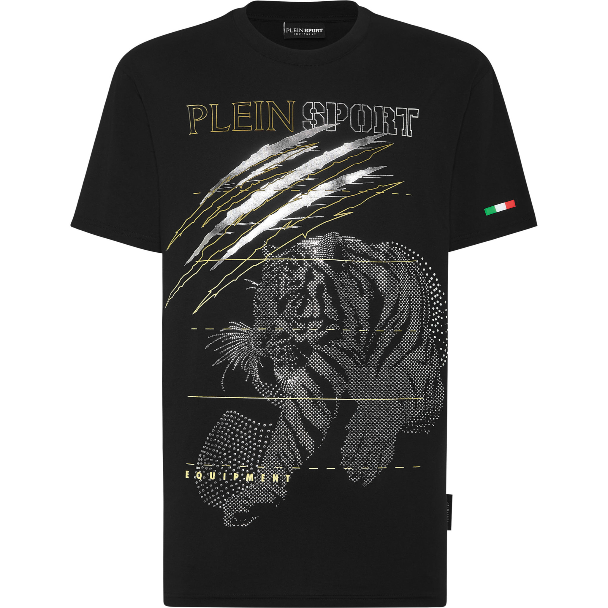 PLEIN SPORT T-Shirt Round Neck TIGER