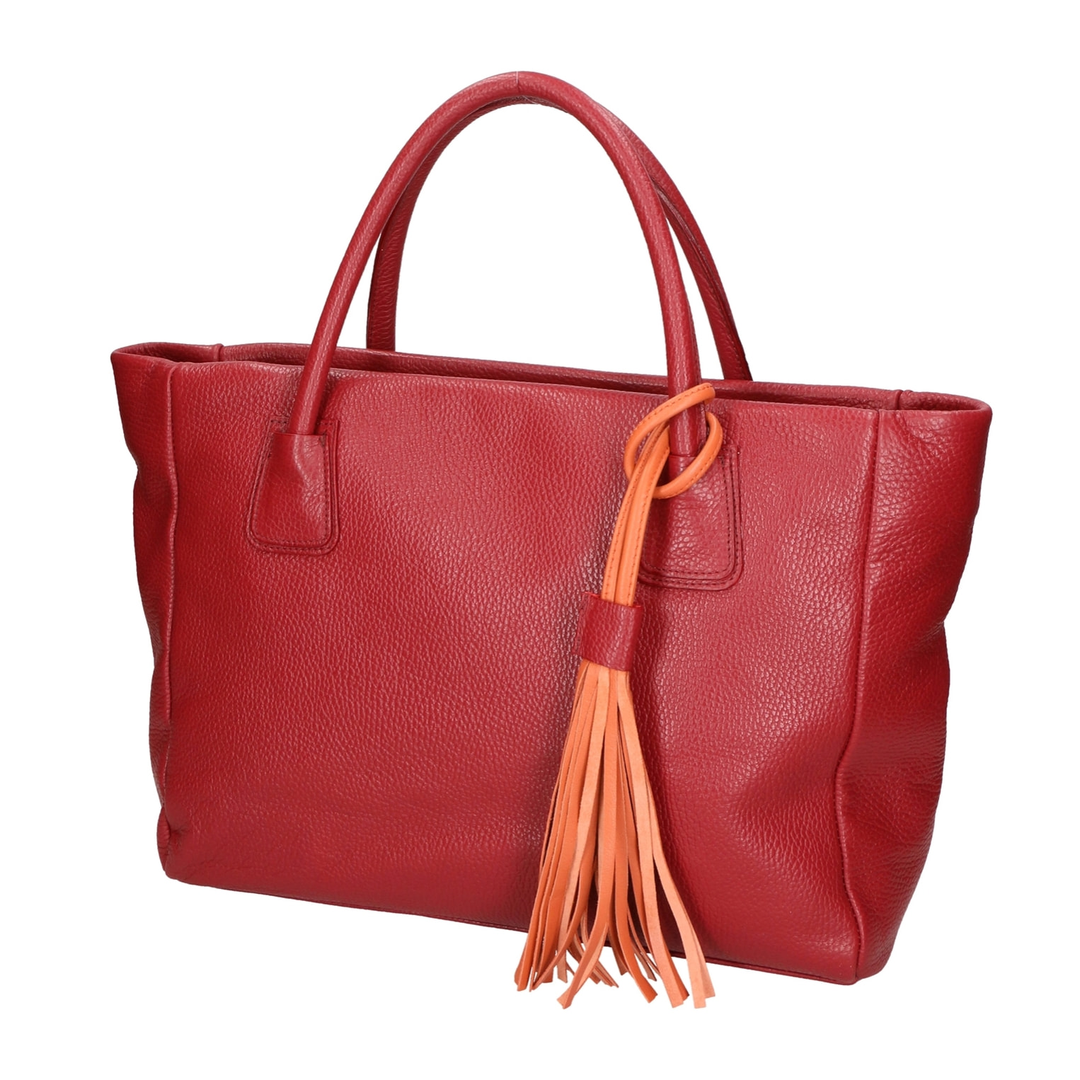 Borsa a spalla  da donna In Vera pelle Made in Italy 46x27,5x10 cm