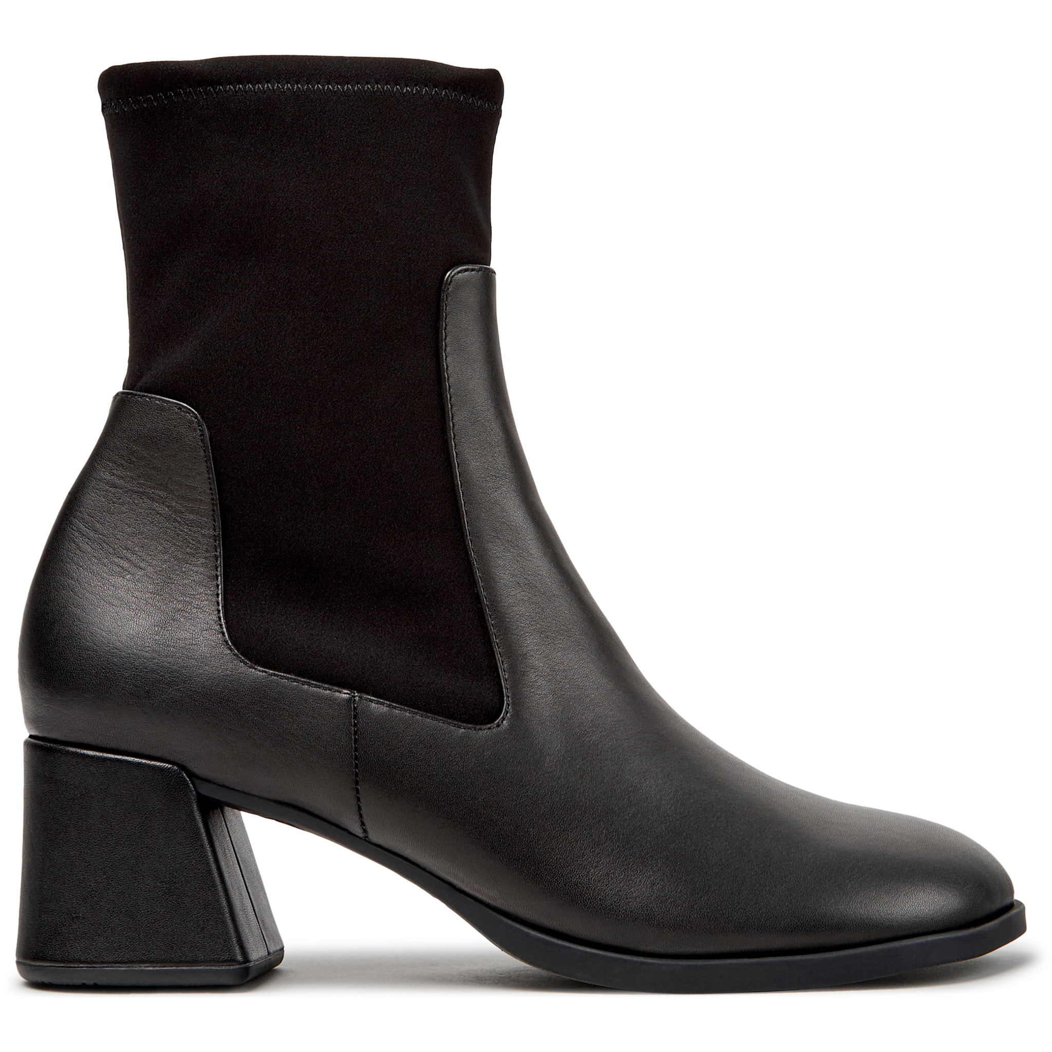 Botines - CAMPER Kora - Negro - Piel lisa