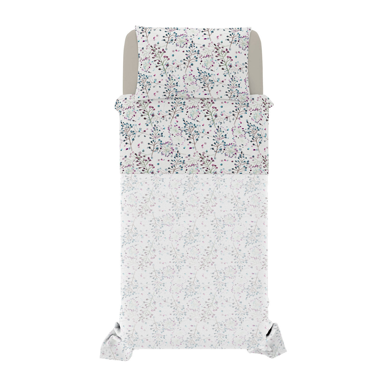 COMPLETO LETTO FANTASY SINGOLO - 100% MICROFIBRA