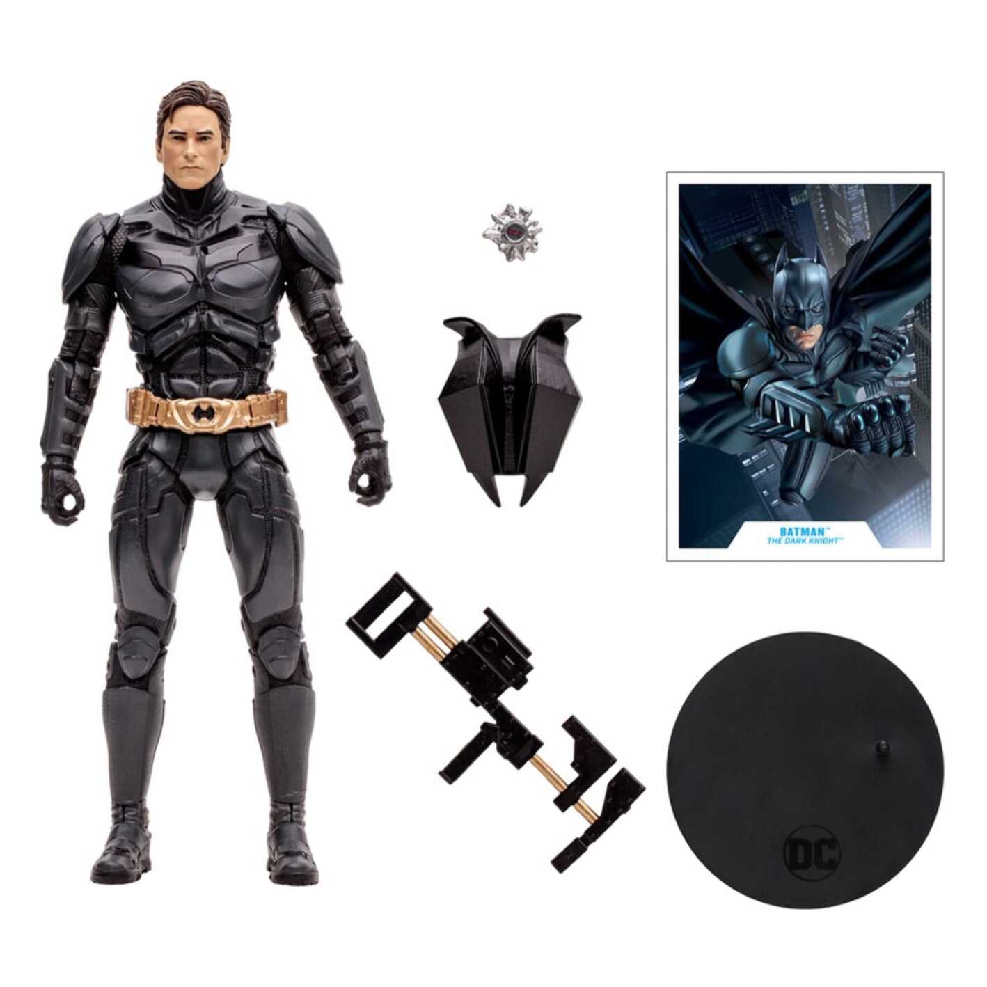 Dc Multiverse Action Figure Batman il Cavaliere Oscuro 18 Cm Mcfarlane Toys