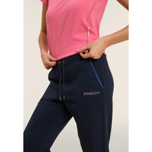 Pantaloni Sportivi Comfort Fit con Gamba Dritta