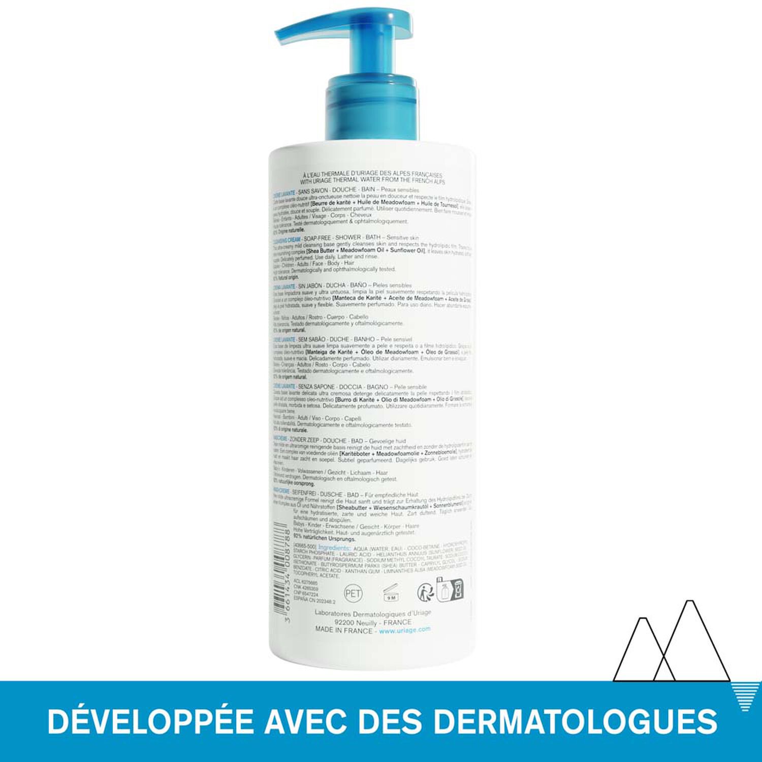 Crème Lavante - Nettoie, Nourrie, Protège