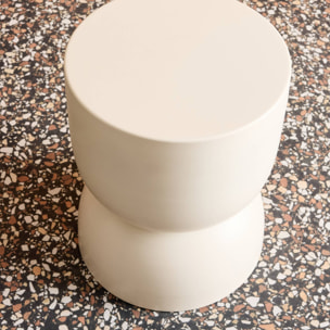 Table d'appoint, bout de canapé, table de chevet métal Ø32 x H42cm MADI